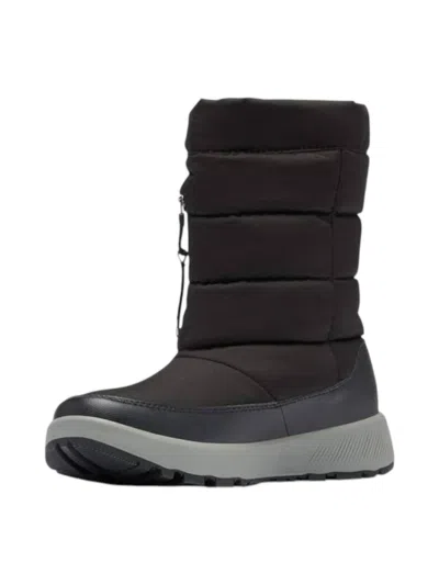 Columbia Women's Paninaro Omni-heat Pull On Snow Boot In Black/stratus