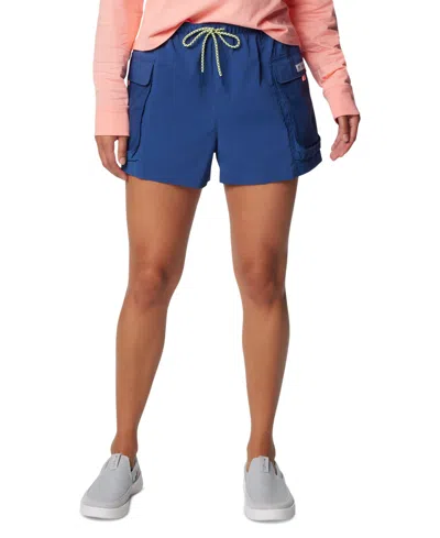 Columbia Women's Pfg Open Water Performance Shorts In Carbon