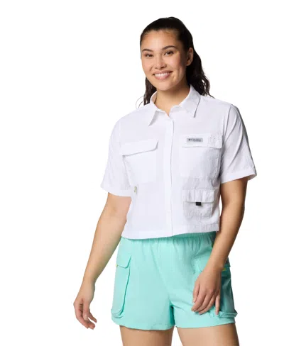Columbia Women's Pfg Open Water Short Sleeve Top