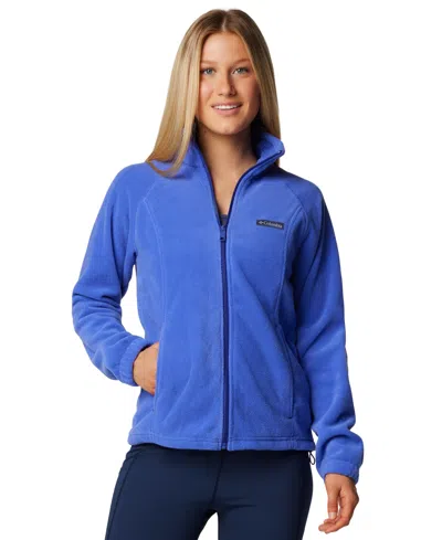 Columbia Women's Benton Springs Fleece Jacket, Xs-3x In Clematis Blue