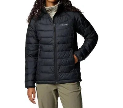 Columbia Women's Powder Lite Ii Full Zip Insulated Jacket In Black