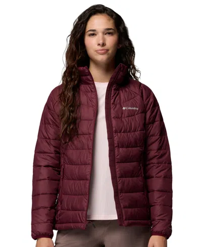 Columbia Women's Powder Lite Ii Full Zip Jacket In Burgundy