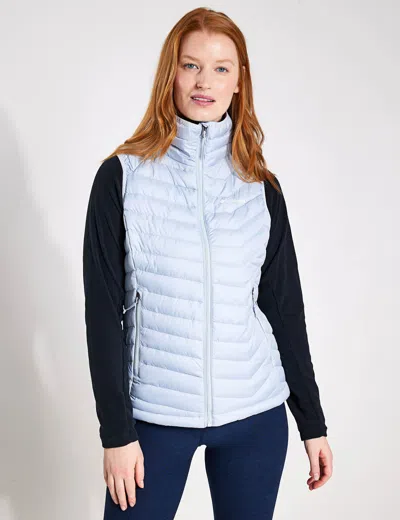 Columbia Powder Lite Insulated Waistcoat In Blue