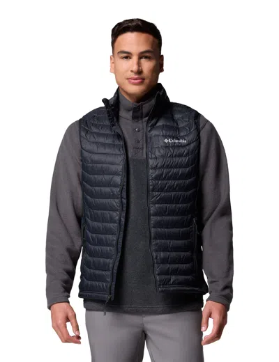 Columbia Women's Powder Pass Hybrid Vest In Black