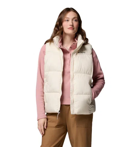 Columbia Women's Puffect Thermarator Insulated Vest In Gray