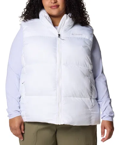 COLUMBIA WOMEN'S PUFFECT WATER-REPELLENT INSULATED PUFFER VEST 