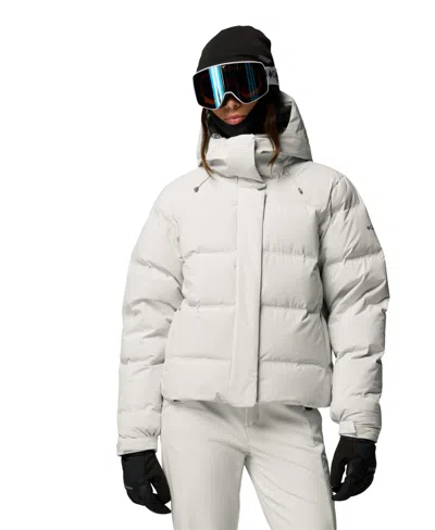 Columbia Women's Roffe Ridge Hooded Down Puffer Jacket In Neutral