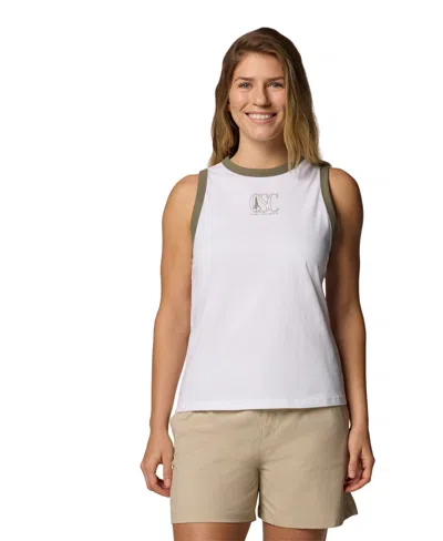 Columbia Women's Rolling Bend Graphic Ringer Tank Top