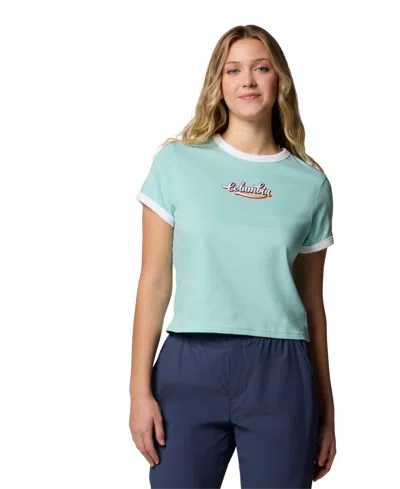 Columbia Women's Rolling Bend Graphic Ringer Top