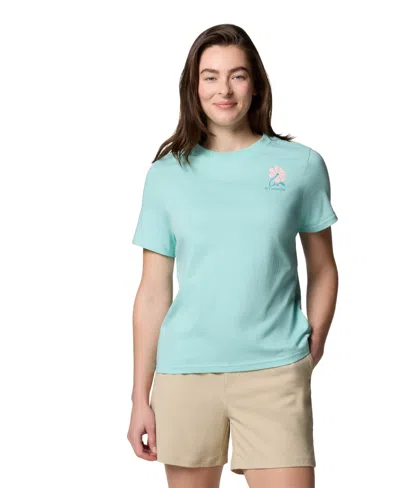 Columbia Women's Rolling Bend Graphic Short Sleeve Top