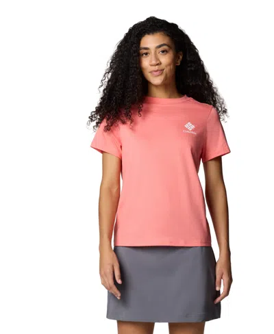 Columbia Women's Rolling Bend Graphic Short Sleeve Top