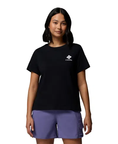 Columbia Women's Rolling Bend Graphic Short Sleeve Top In Multi