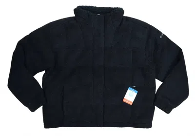 Columbia Women's Ruby Falls Down Fill Full Zip In Black Fleece In Blue