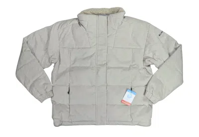 Columbia Women's Ruby Falls Down Fill Full Zip In Dark Stone Fleece In Gray