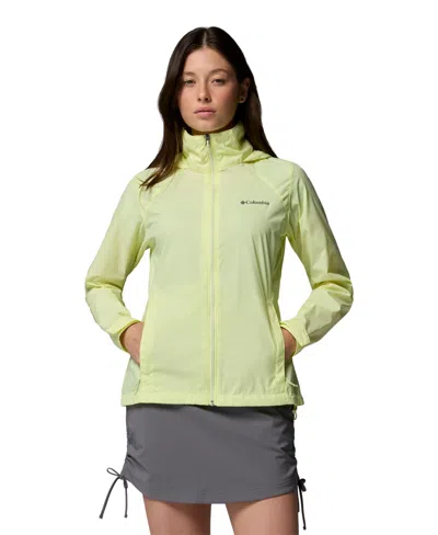 Columbia Women's Switchback Iv Hooded Packable Jacket In Green