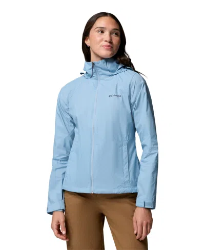 Columbia Women's Switchback Iv Hooded Packable Jacket In Blue
