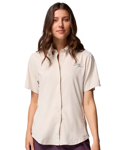 Columbia Women's Tamiami Short Sleeve Shirt In Neutral