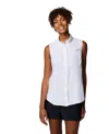 Columbia Women's Tamiami Sleeveless Shirt In White