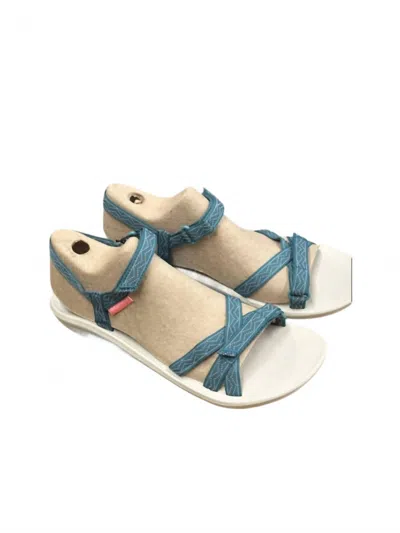 Columbia Women's Wave Train Sandals In Green Multi In Blue