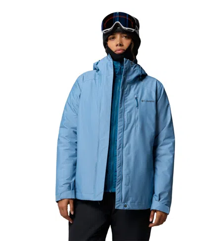 Columbia Women's Whirlibird V Interch 3-in-1 Waterproof Jacket In Blue