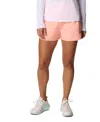 Columbia Women's Windy Bay Elastic Waistband Shorts In Pink