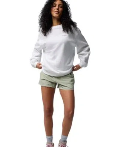 Columbia Womens Aldermore Crewneck Bluevista Hill Short In Collegiate Navy