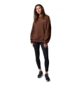 Columbia Womens Aldermore Crewneck Long Sleeve Sweatshirt Xs 3x In Brown