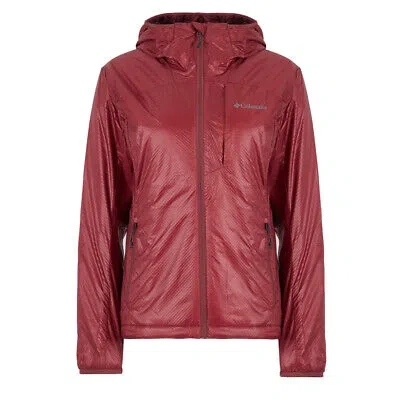 Pre-owned Columbia Womens Arch Rock Double Wall Elite Insulated Jacket Beetroot