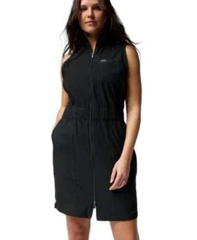 Columbia Womens Ii Leslie Falls Sleeveless Dress In Black