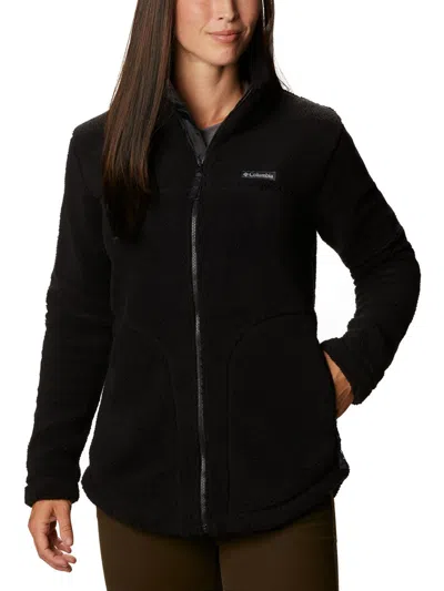 Columbia Womens Lightweight Warm Fleece Jacket In Black
