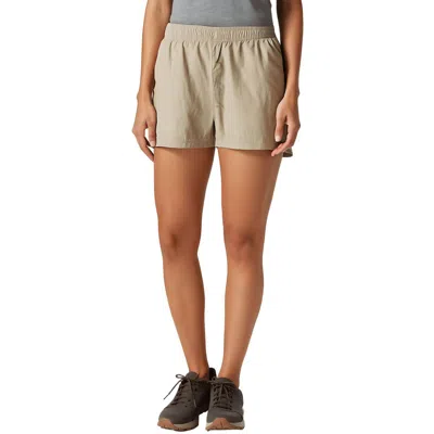 Columbia Womens Stretch Nylon Casual Shorts In Gray
