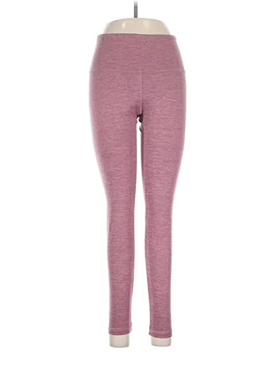 Pre-owned Columbia Yoga Pants In Red