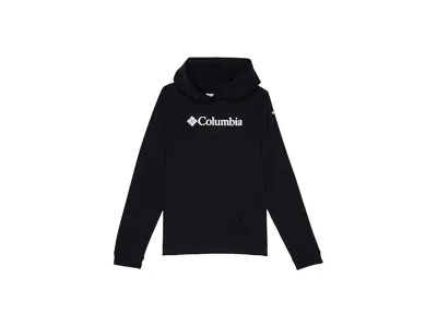 Columbia Kids' Youth  Trek Hoodie Black Cotton Kangaroo Pocket Long Sleeve Gbo261 In Animal Print