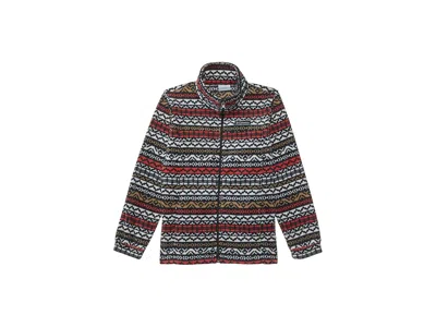 Columbia Zing Iii Fleece Boy's Fleece Black Madras: Xl (18-20 Big Kids) In Multi