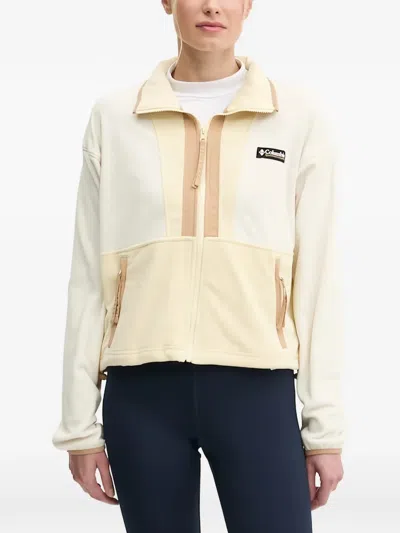 Columbia Zip Top In Neutral