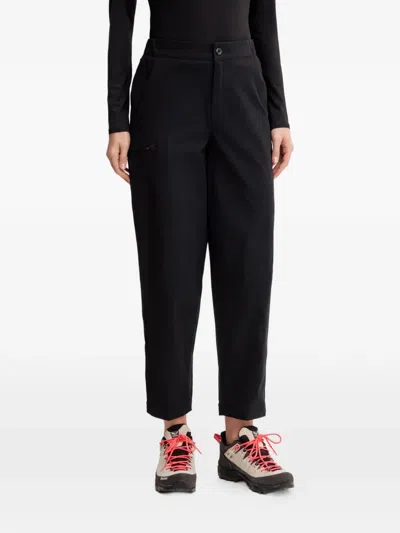 Columbia Zip Trousers In Black