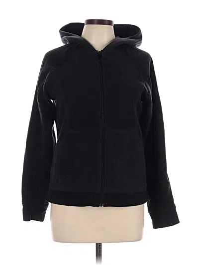 Pre-owned Columbia Zip Up Hoodie In Black