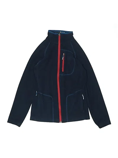 Pre-owned Columbia Kids' Zip Up Hoodie In Blue