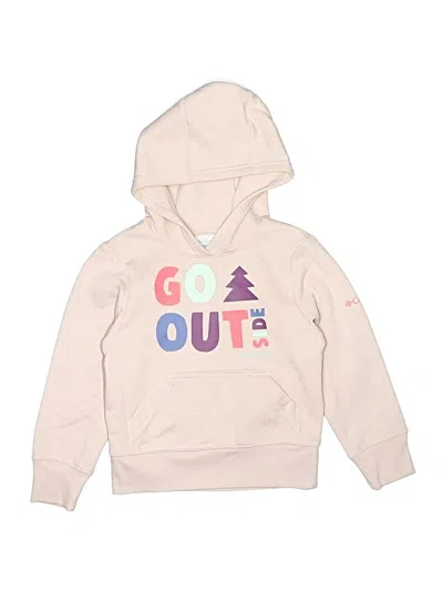 Pre-owned Columbia Kids' Zip Up Hoodie In Gold