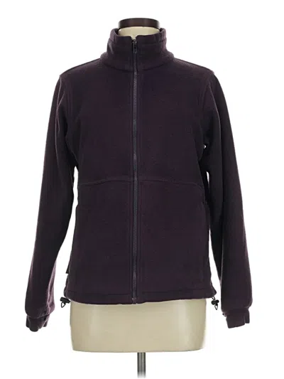 Pre-owned Columbia Zip Up Hoodie In Purple