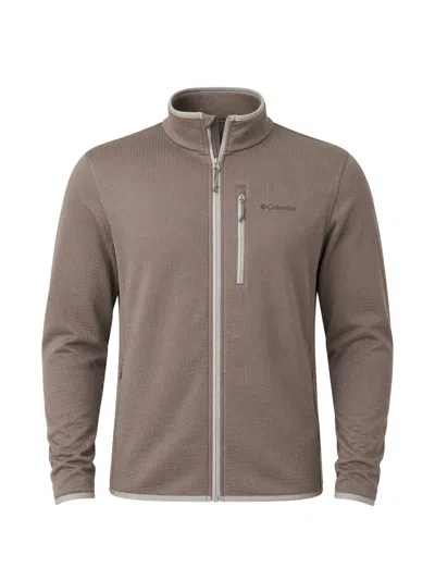 Columbia Zip-fastening Mock-neck Hiking Jacket In Multi