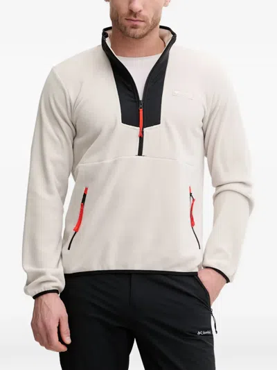 Columbia Zip-neck Sweater In Multi