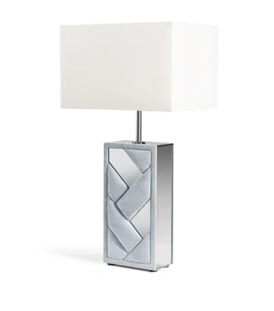 Colunex Carat Table Lamp In Metallic