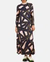 Colville Abstract-print Maxi Dress In Multicolor