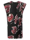 Colville Cerith Top In Black-red
