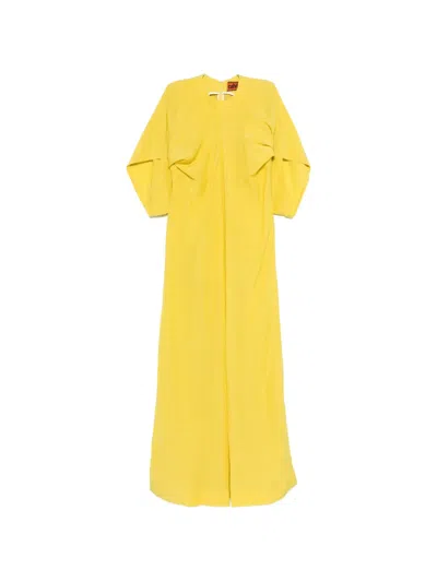 Colville Cocoon Maxi Dress In Yellow