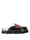 Colville College Chunky Mules In Black