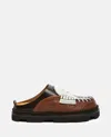 Colville College Chunky Mules In Multicolour