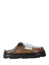 Colville Comfortable Chunky Mules In Brown