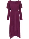 Colville Delphi Midi Dress In 紫色